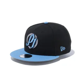 9FIFTY WWE  AJ STYLES ブラック スカイブルーバイザー