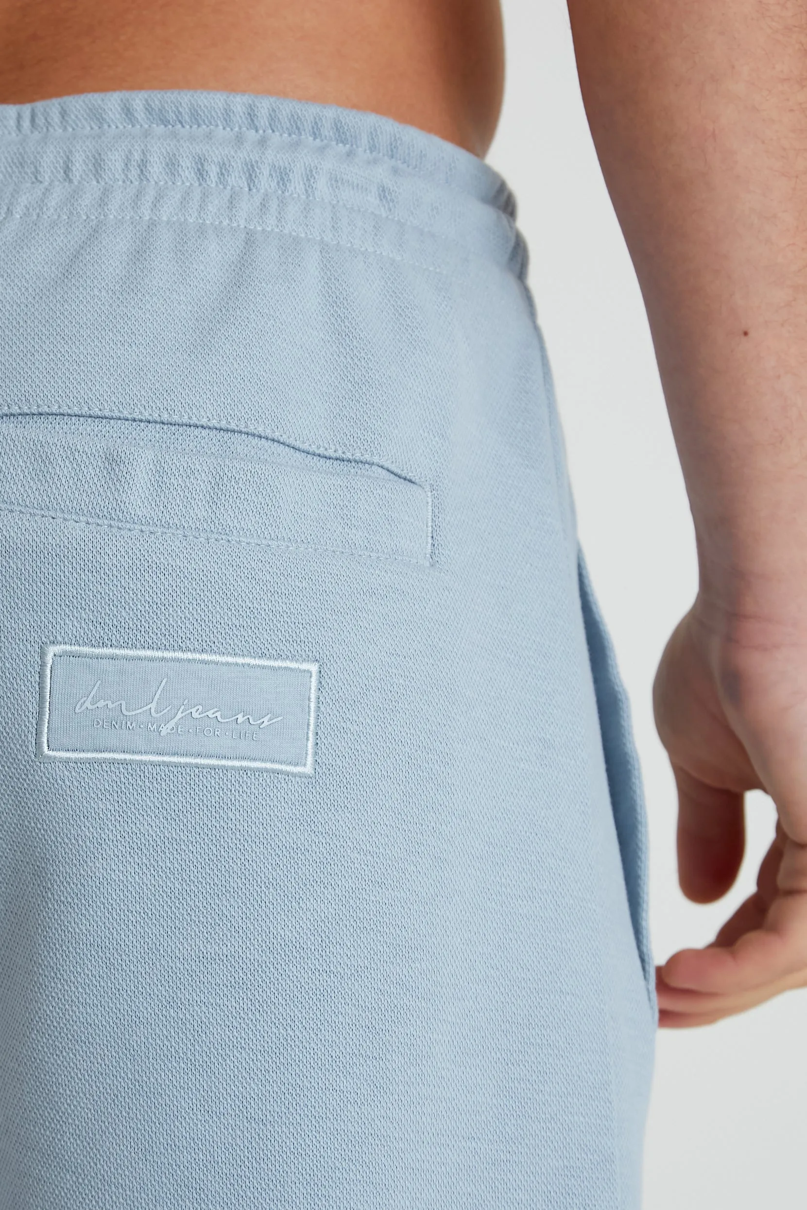 Barron Pique drawstring shorts Cerulean