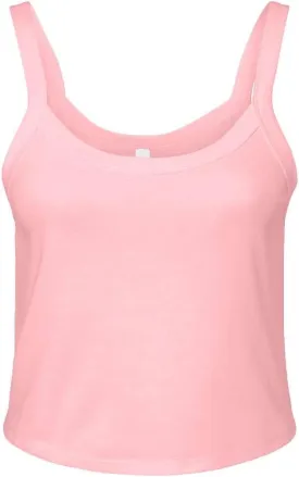 Bella   Canvas Ladies' Micro Ribbed Scoop Tank