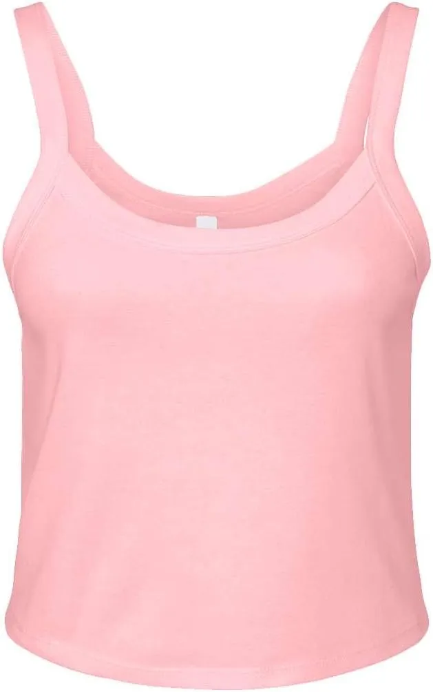 Bella   Canvas Ladies' Micro Ribbed Scoop Tank
