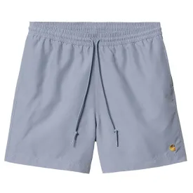 Carhartt WIP Mens Chase Swim Shorts Charm Blue / Gold