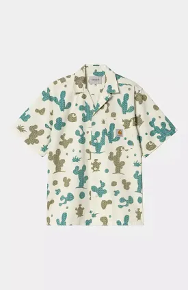 Carhartt WIP Opus S/S Shirt Opus Allover Print, Wax