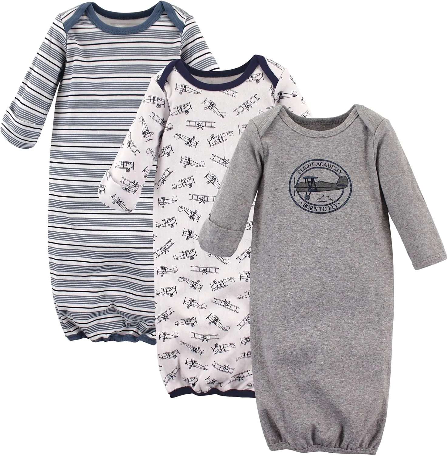 Hudson Baby Baby Cotton Gowns