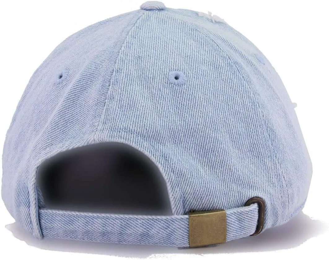Texas Map Vintage Baseball Cap Embroidered Cotton Adjustable Distressed Dad Hat